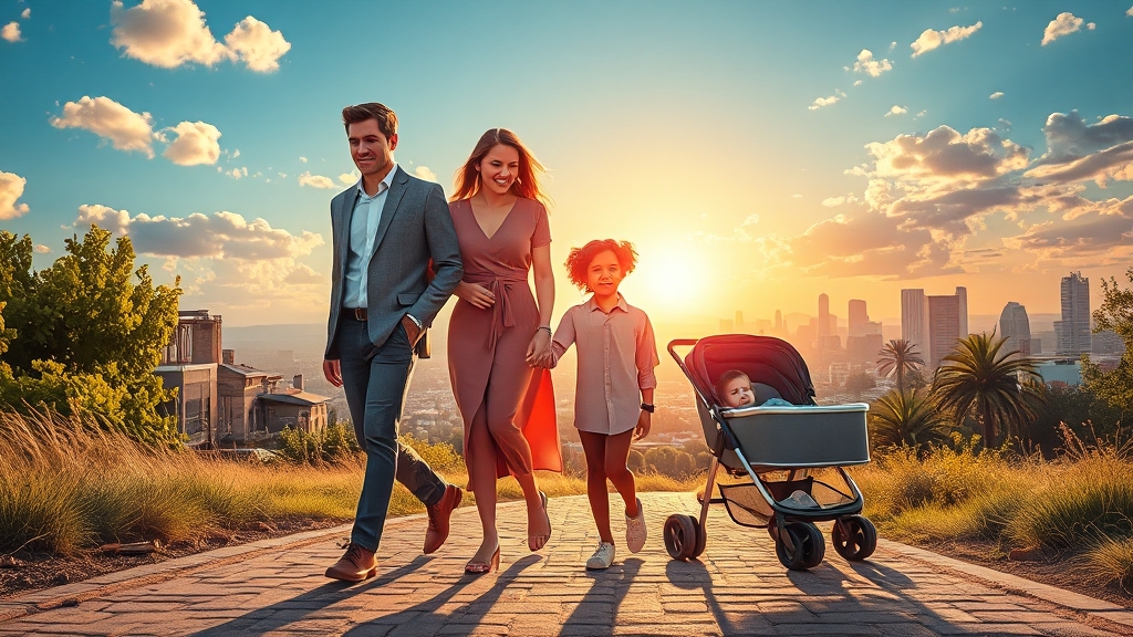 중위소득과 복지 제도 (realistic 스타일)