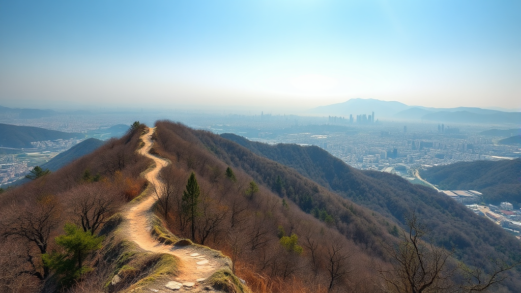 나에게 맞는 대모산 & 구룡산 등산 코스 찾기 (realistic 스타일)