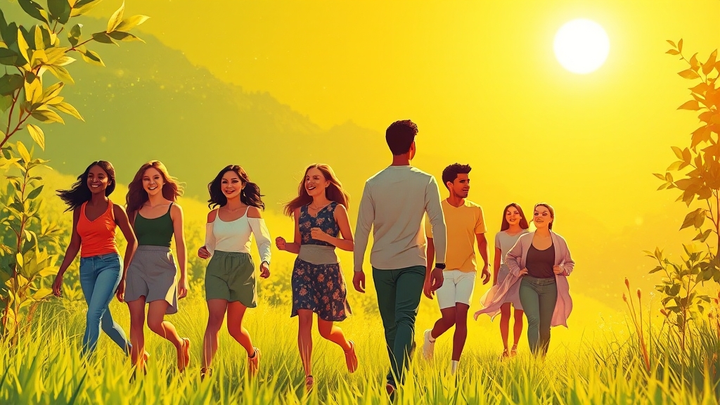 결론: 건강한 미래를 위해 (illustration 스타일)