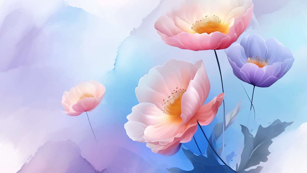무료 견적서 양식, 어디서 다운로드 받을 수 있나요? (watercolor 스타일)