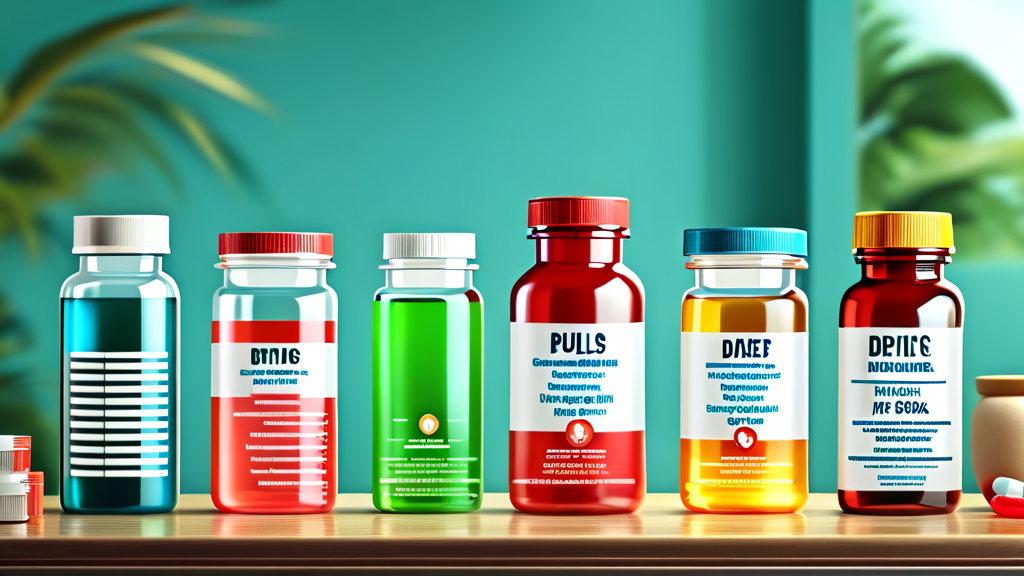 나에게 맞는 비만약 선택 가이드: 가격, 부작용, 복용 편의성 비교 (illustration 스타일)