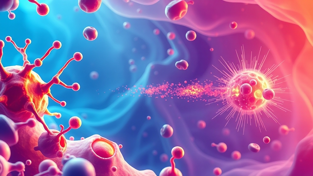 브로멜라인 주요 효능 (illustration 스타일)