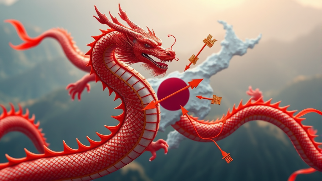 위안화 변동의 경제적 영향 (realistic 스타일)