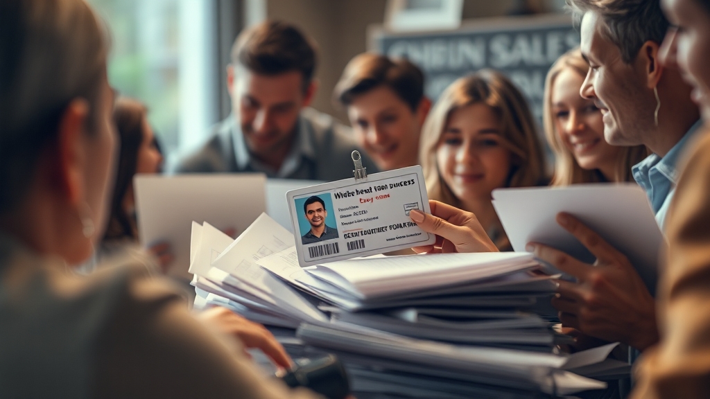 신청 조건 및 필요 서류 (realistic 스타일)