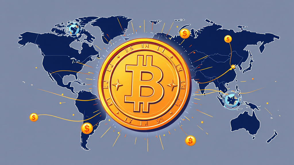 스테이블 코인 활용 사례 및 증가 배경 (illustration 스타일)