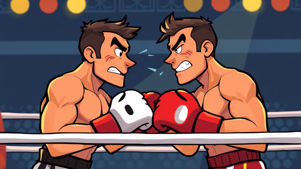 아이 엠 복서: 시청 후기 (cartoon 스타일)