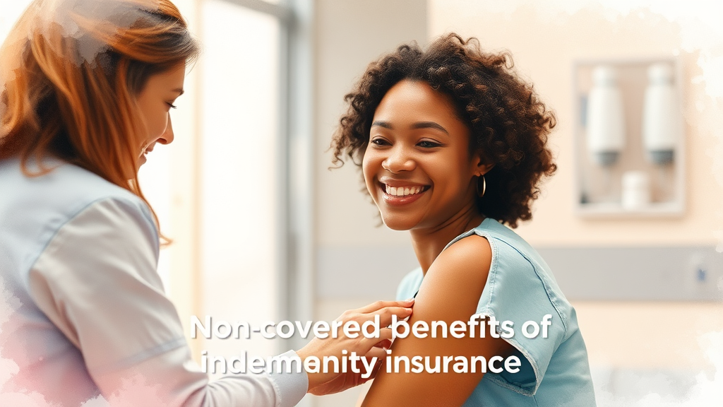 실손보험, 비급여 항목 보장 가능할까? (watercolor 스타일)