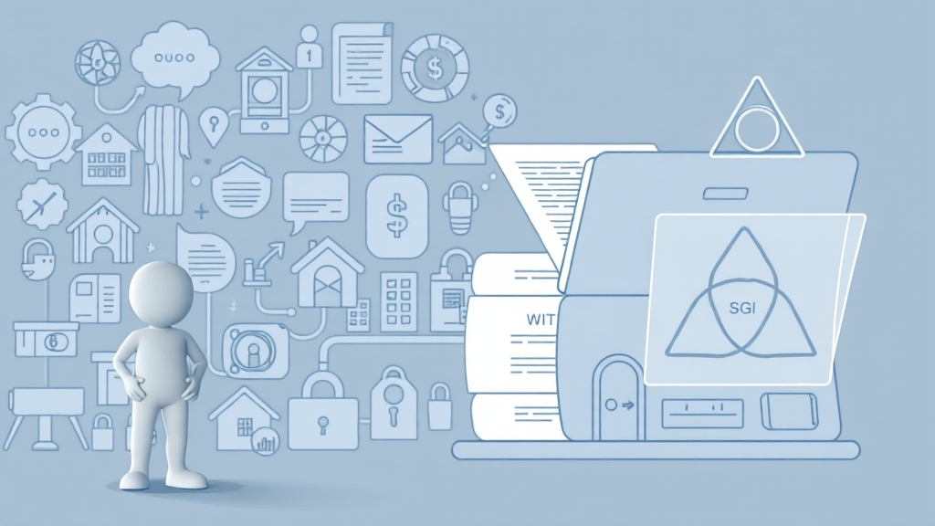 가입 절차와 준비물 (illustration 스타일)