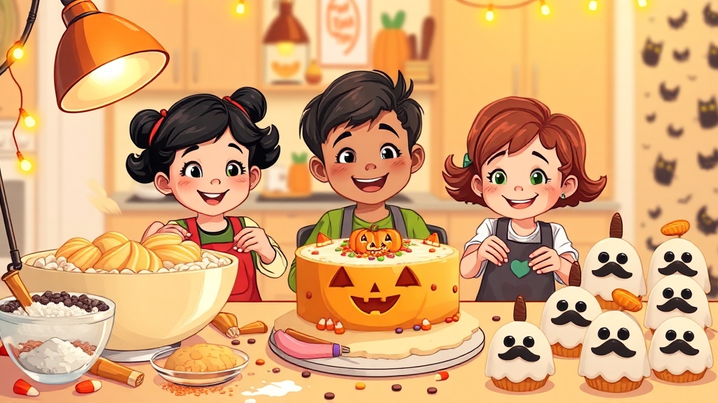 베이킹 수업 & DIY 세트 활용 (illustration 스타일)