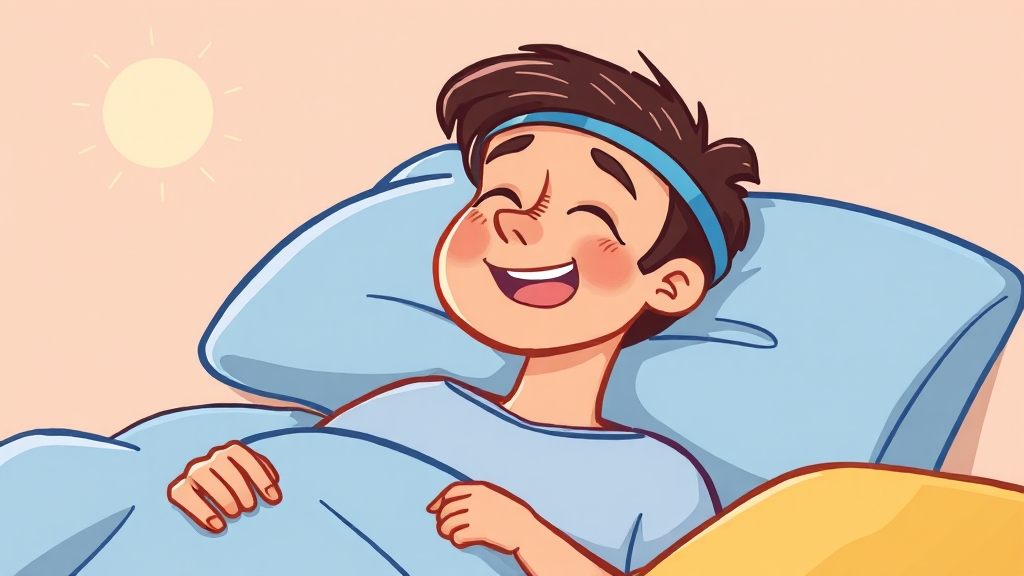 입벌림 방지밴드의 효과 (cartoon 스타일)