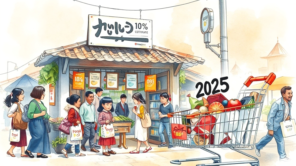 온누리상품권, 왜 사용해야 할까요? (watercolor 스타일)