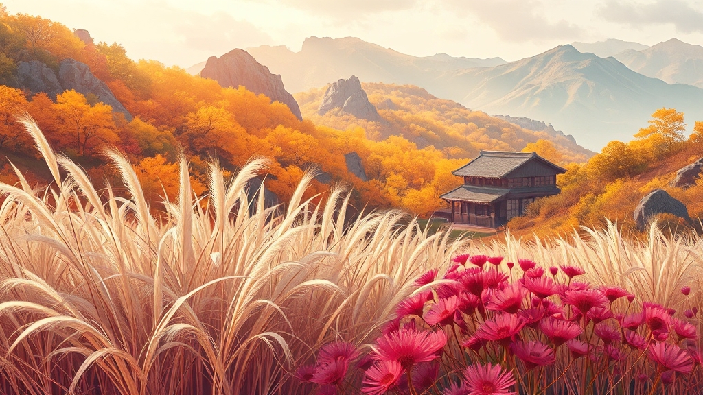 가을 제주 즐길 거리 🎡 (illustration 스타일)