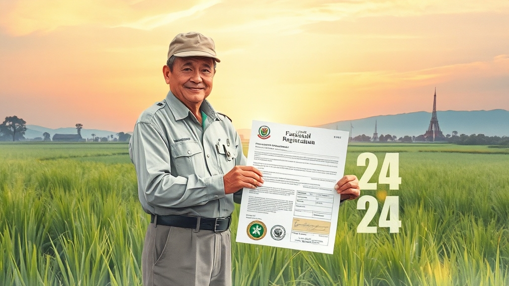 농업경영체등록확인서: 발급 방법 및 활용 (watercolor 스타일)