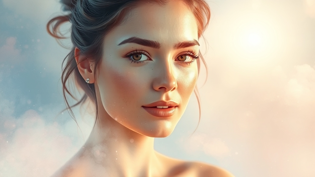 신데렐라주사, 피부에 어떤 변화를? (watercolor 스타일)