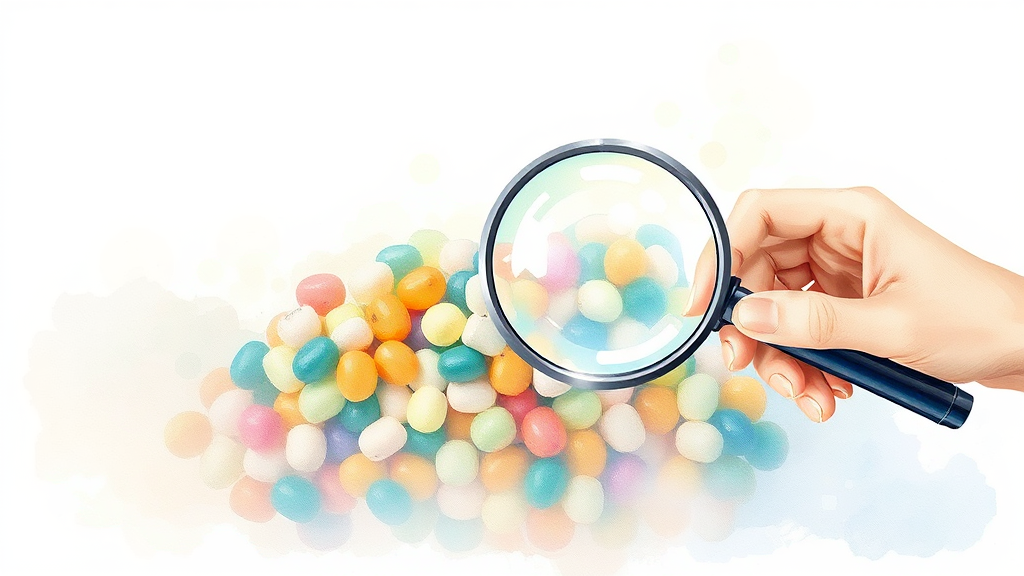 간단하게 오브젝트 개수 확인하는 방법 (watercolor 스타일)