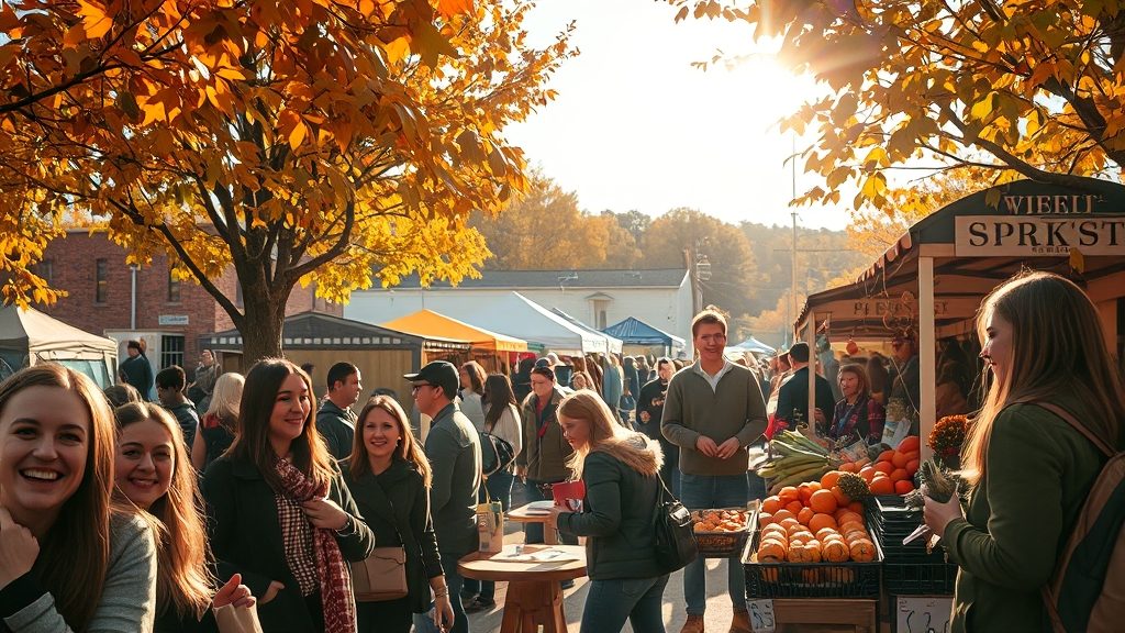가을 축제, 왜 의미 있을까? (realistic 스타일)