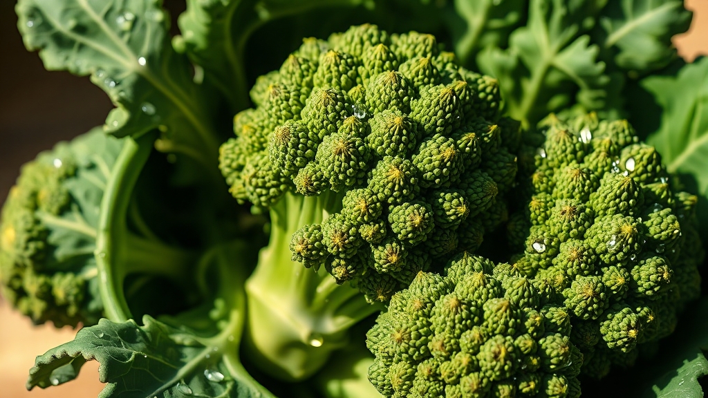 브로콜리 선택 요령 (realistic 스타일)