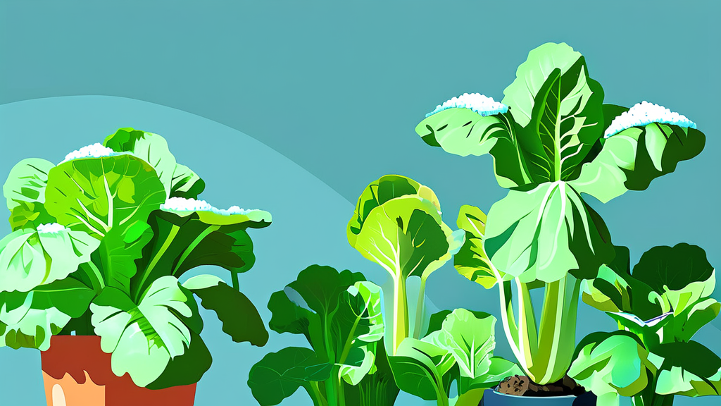 눈 건강 지킴이 상추: 시력 보호와 눈의 피로 해소 (illustration 스타일)