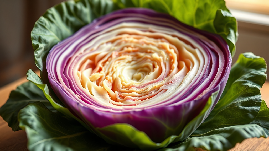 위 건강 지킴이, 양배추즙 (realistic 스타일)