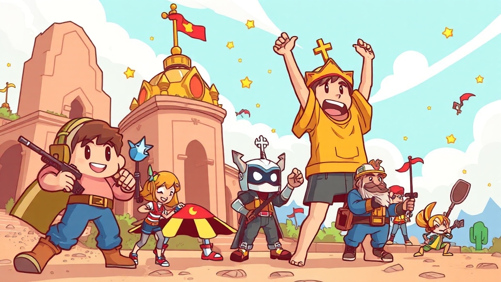 인기 무료 게임 추천 (cartoon 스타일)