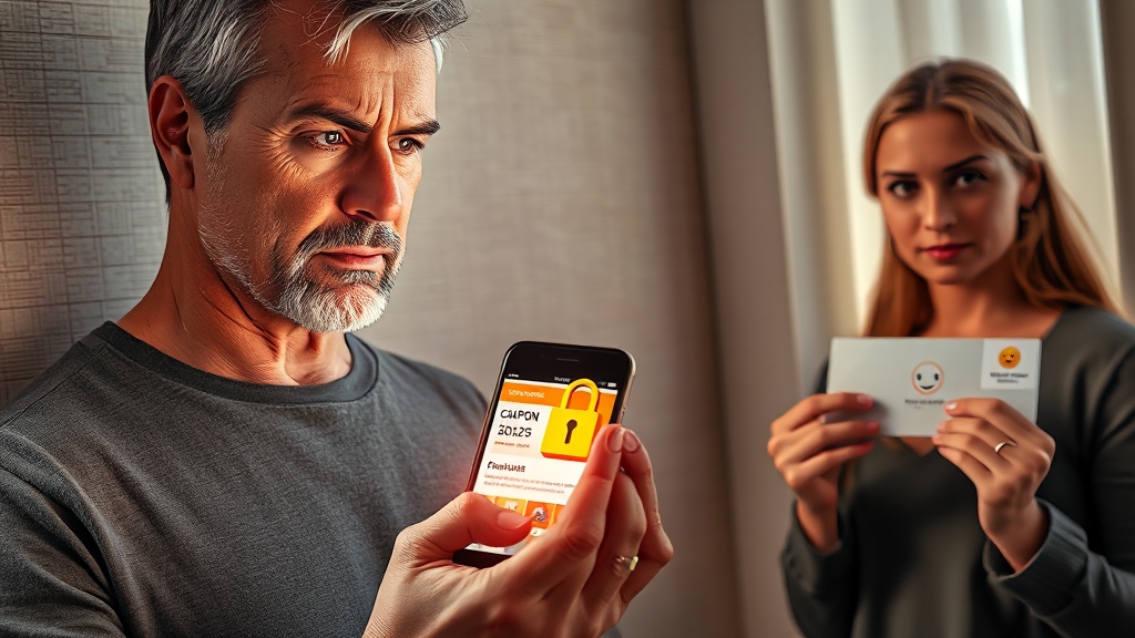 소비쿠폰 사용 시 주의사항 (realistic 스타일)