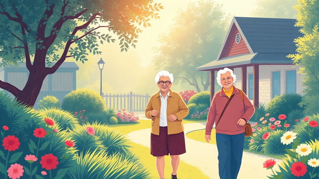 요양원 선택, 어디서부터 시작할까? (illustration 스타일)