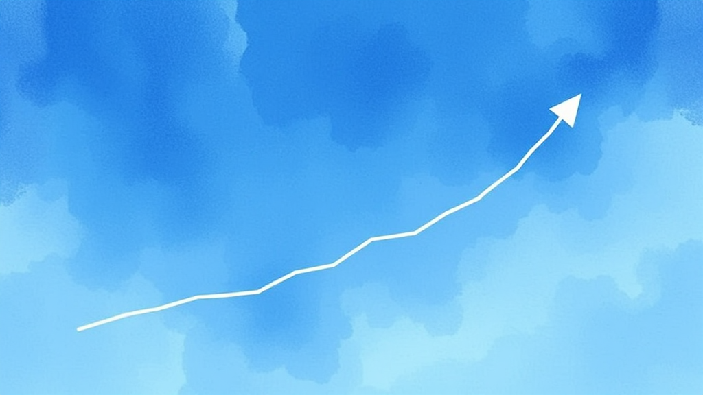 장기 투자 전략 및 유의사항 (watercolor 스타일)