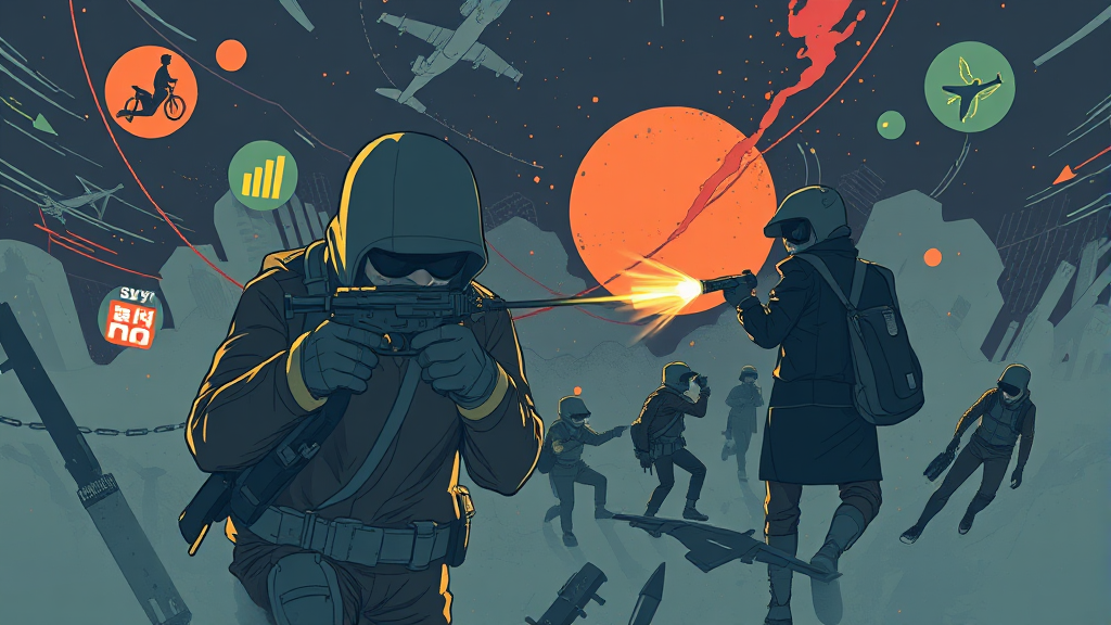 ‘휴민트’ 제목의 의미와 영화의 핵심 메시지 (illustration 스타일)