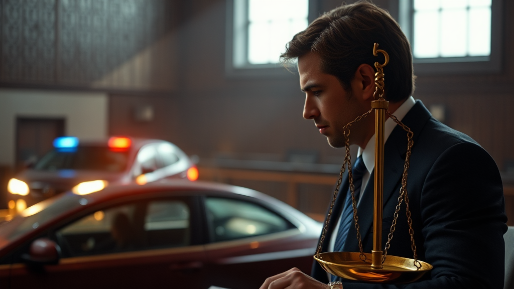 형사 절차: 변호사, 왜 필요할까? (realistic 스타일)