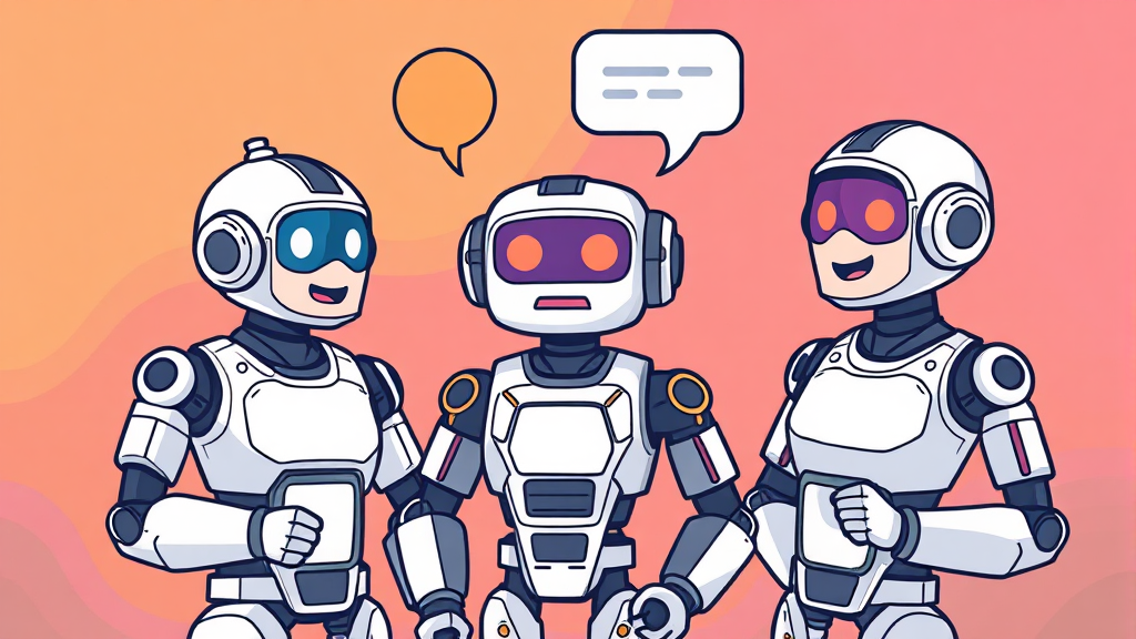 챗봇 기억의 진화 (cartoon 스타일)