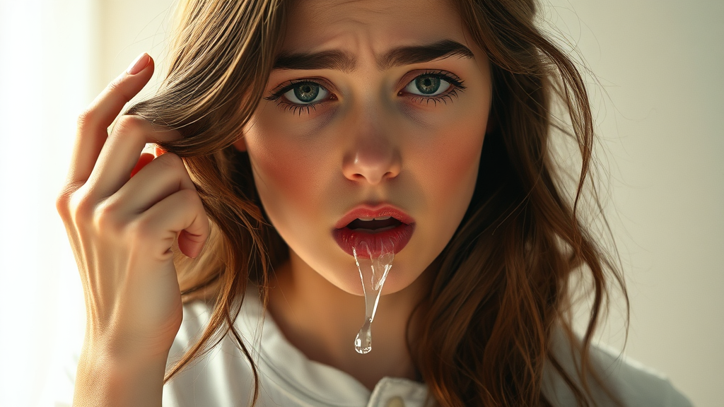 요실금, 대체 뭘까요? (realistic 스타일)