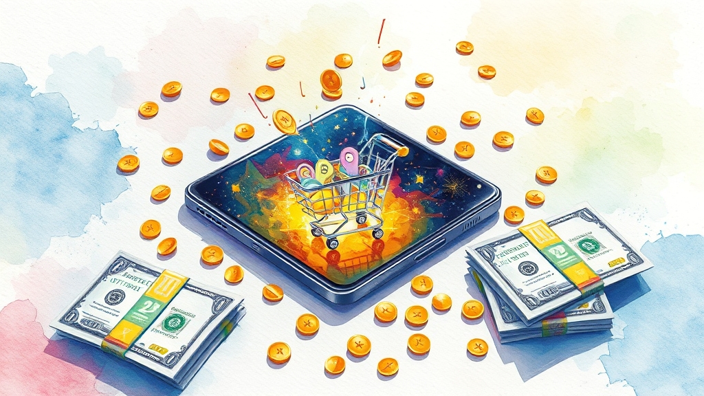 알뜰폰, 추가 혜택까지 챙겨보자! (watercolor 스타일)