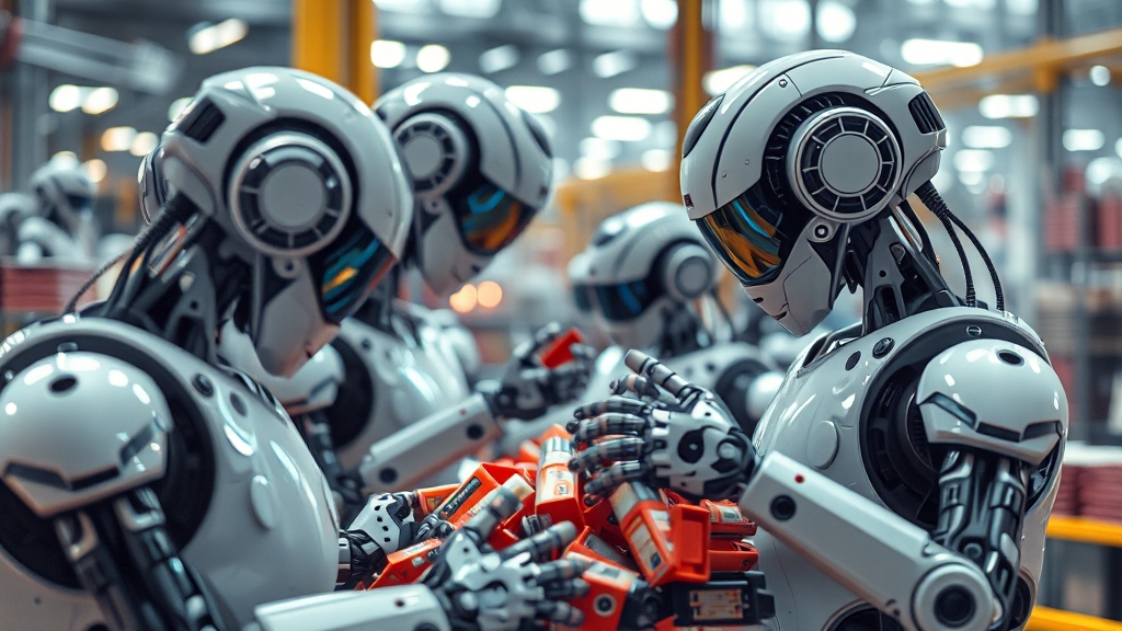 AI 기반 물류 시스템 (realistic 스타일)