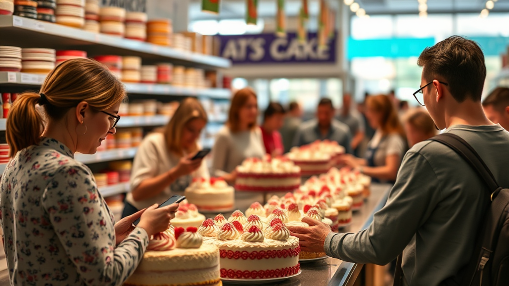 앱 재고 확인 시 주의사항 (realistic 스타일)