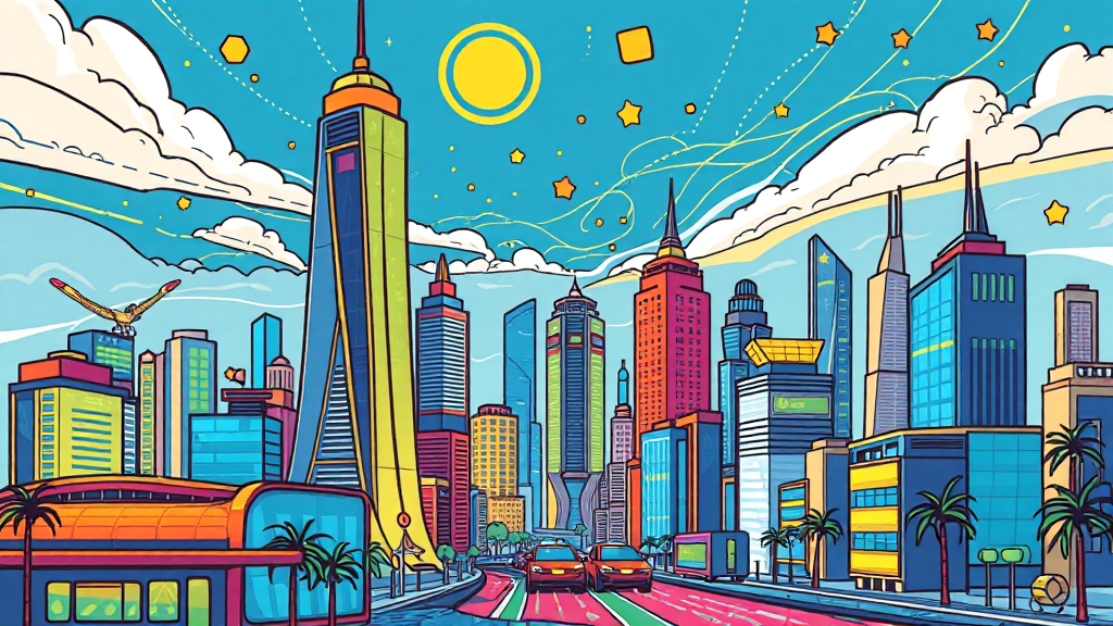 SK스퀘어 투자 전략 및 현황 (cartoon 스타일)