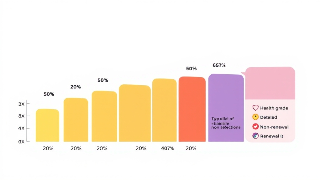 연령대별 암보험 선택 가이드 (cartoon 스타일)