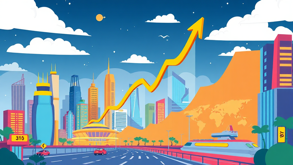 2026년 예상 매출액 (cartoon 스타일)