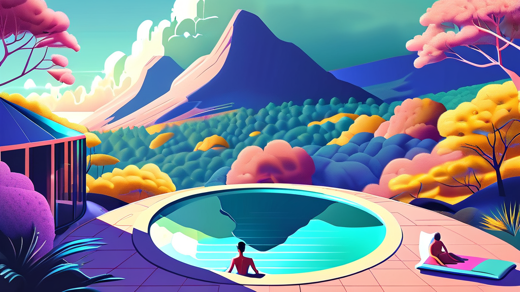 이천 테르메덴, 몸과 마음의 완벽한 휴식처 (illustration 스타일)