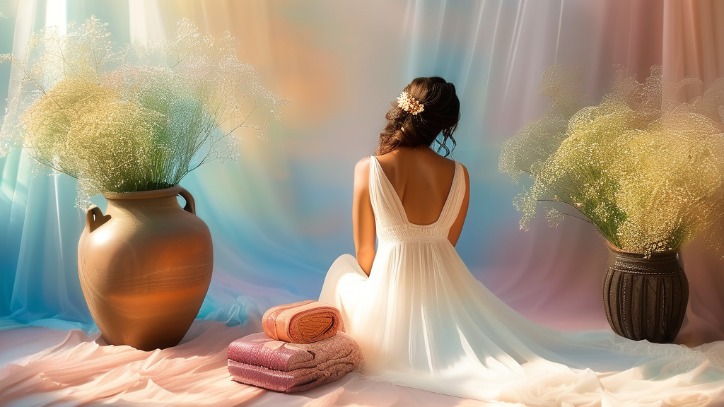 순자의 개인 정보 및 근황 (watercolor 스타일)