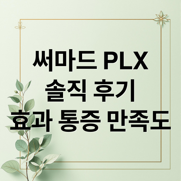 써마드 PLX 발 마사지기 실제 사용 모습