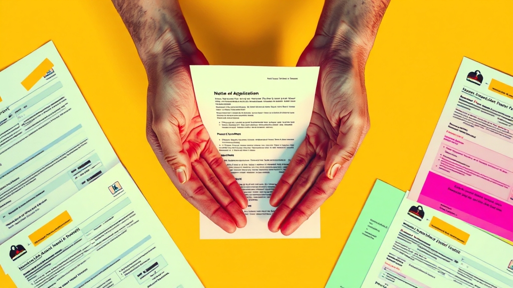 신청 방법, 어렵지 않아요! (popart 스타일)