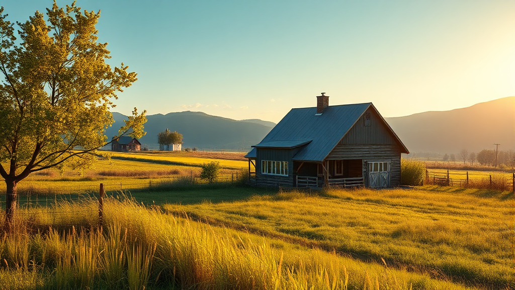 귀농 주택 구입 자금 활용법 (realistic 스타일)