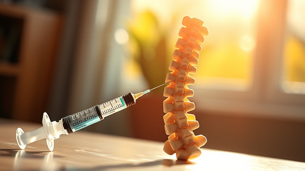 골다공증 주사, 어떤 점이 좋을까요? (realistic 스타일)