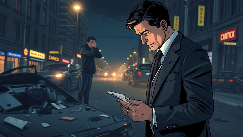 뺑소니 수사, 법률 대리인 역할은? (illustration 스타일)