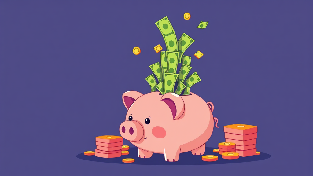 자녀 증여세 비과세 한도 (illustration 스타일)