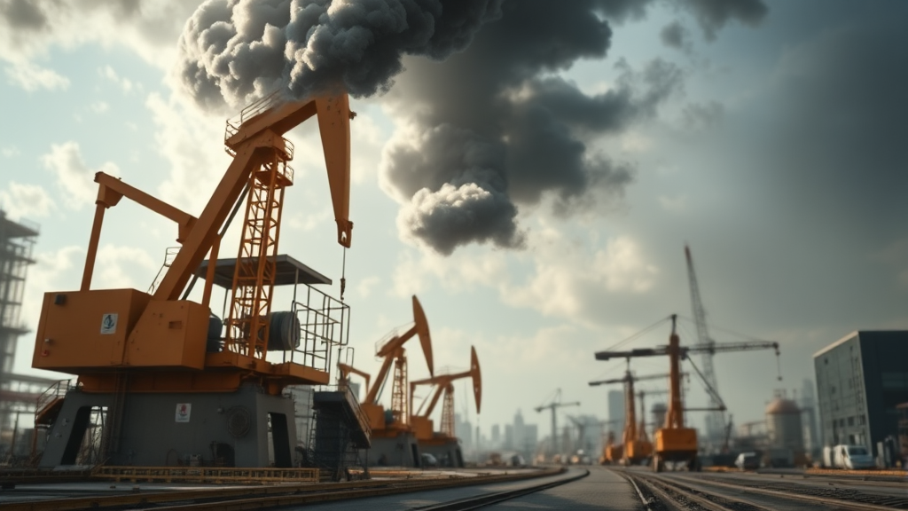 유가 상승이 한국 경제와 증시에 미치는 영향 (realistic 스타일)