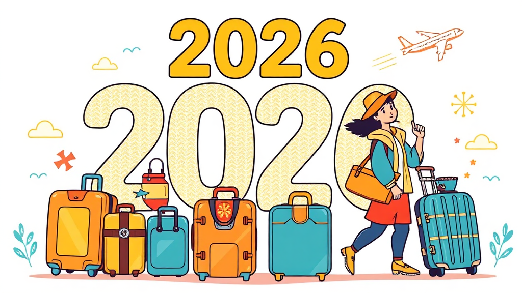 2026년 황금연휴 완벽 가이드 (illustration 스타일)