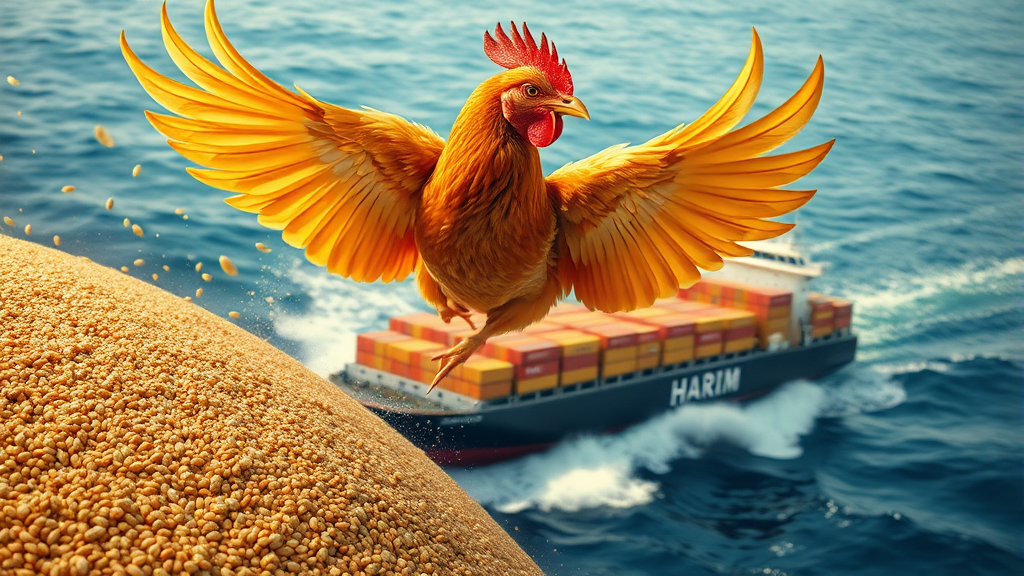 하림지주, 어떤 회사일까? (realistic 스타일)