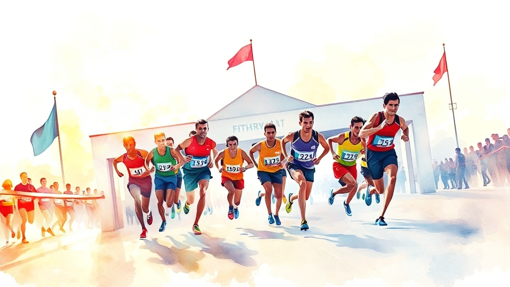 대회 준비, 꼼꼼하게! ✅ (watercolor 스타일)