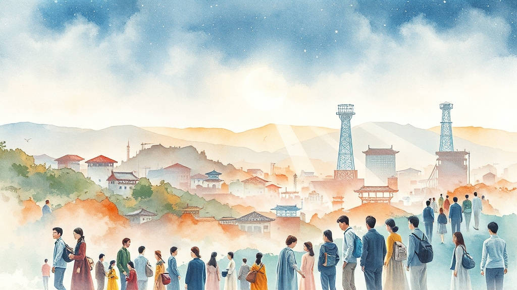 장기적 전망과 회복 가능성 (watercolor 스타일)